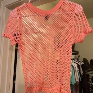 H&M shirt. Bright orange color. Size M